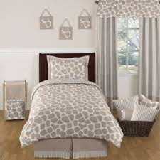 Giraffe 4 Piece Twin Bedding Set